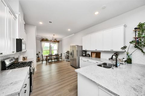 Tiny photo for 160 Barton Place Drive, Cleveland, TX 77327 (MLS # 54272745)