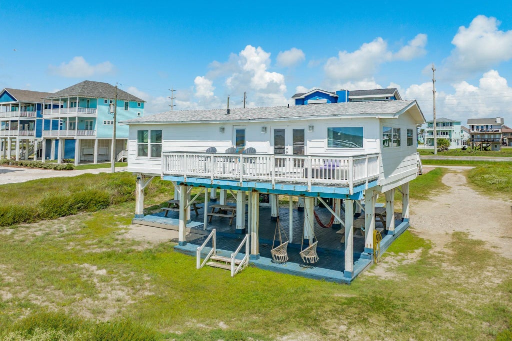 Photo of 23114 Gulf Drive, Galveston, TX 77554 (MLS # 64027429)
