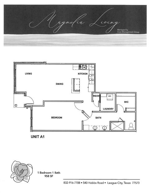 Apartment For Rent - 540 Hobbs Road #A1<br/> League City, TX 77573