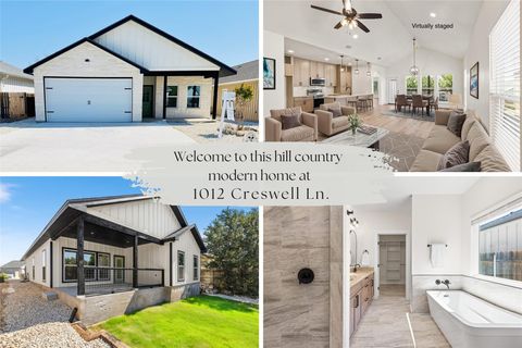 Photo of 1012 Creswell Lane, Kerrville, TX 78028 (MLS # 6847275)