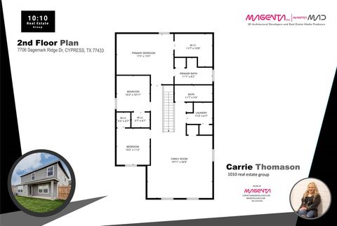 Tiny photo for 7706 Sagemark Ridge Drive, Cypress, TX 77433 (MLS # 96192504)