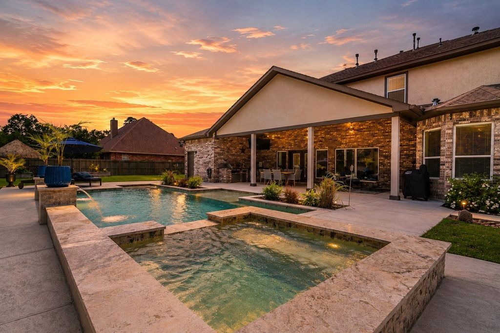 Photo of 1202 Rocky Falls Lane, Huffman, TX 77336 (MLS # 50969070)