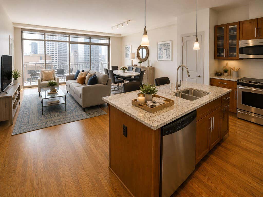 Photo of 1400 Mckinney Street #2707, Houston, TX 77002 (MLS # 60482395)