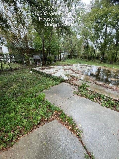 Vacant Land For Sale - 16539 Green Manor Drive<br/> Harris County, Houston, TX 77396