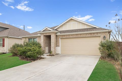 Photo of 7710 Squall Lane, Baytown, TX 77523 (MLS # 95937367)