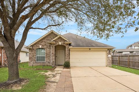 Photo of 19214 Sky Timbers Lane, Katy, TX 77449 (MLS # 28236448)