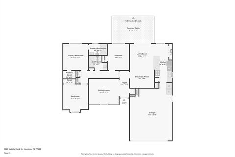 Tiny photo for 1307 Saddle Rock Drive #1, Houston, TX 77088 (MLS # 5558787)