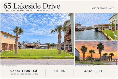 Photo of 65 Lakeside Drive, Hitchcock, TX 77563 (MLS # 37123123)