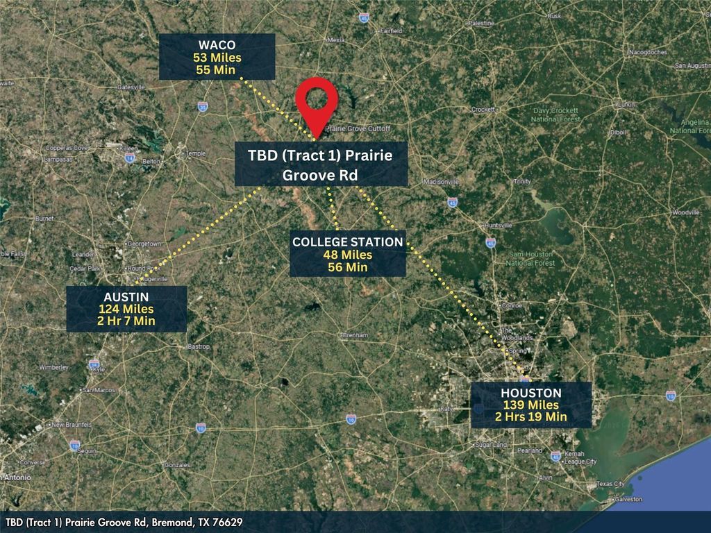 Photo of TBD Prairie Groove Road, Bremond, TX 76629 (MLS # 83055115)