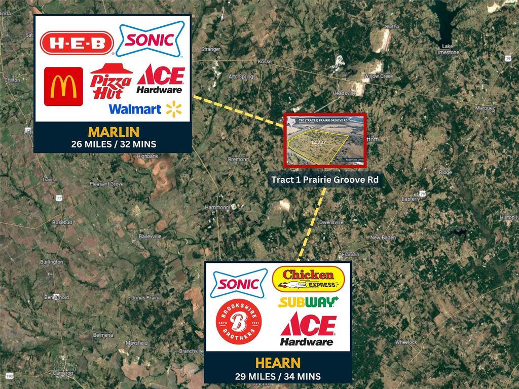 Photo of TBD Prairie Groove Road, Bremond, TX 76629 (MLS # 83055115)