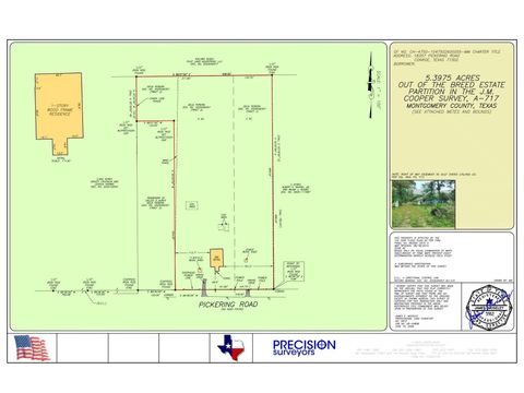 Vacant Land For Sale - 18357 Pickering Rd Rd<br/> Montgomery County, Conroe, TX 77302