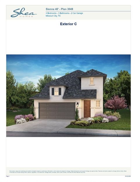 Photo of 4154 Colony Lane, Missouri City, TX 77459 (MLS # 71734437)