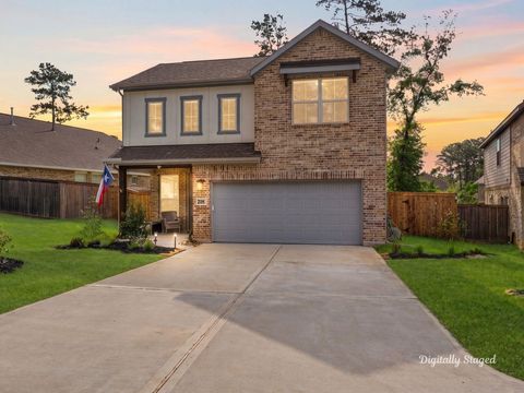 Photo of 218 Woods Rose Court, Conroe, TX 77318 (MLS # 39728852)