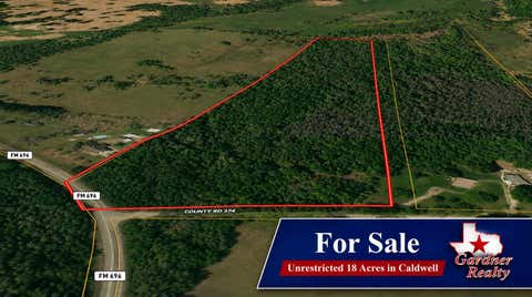 Vacant Land For Sale - 00 Fm-696<br/> Burleson County, Caldwell, TX 77836