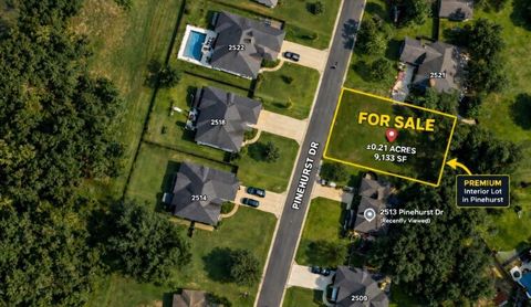 Vacant Land For Sale - 2517 Pinehurst Drive<br/> West Columbia, TX 77486