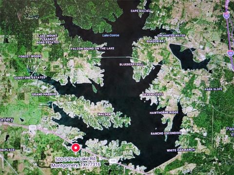 Vacant Land For Sale - 500 S Pine Lake Road<br/> Montgomery, TX 77316