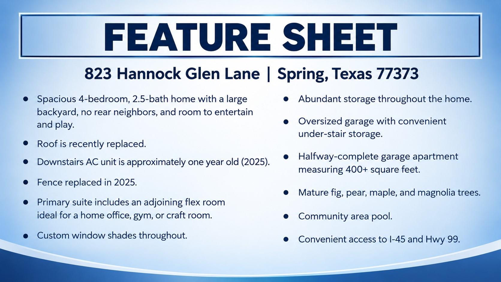 823 Hannock Glen Lane