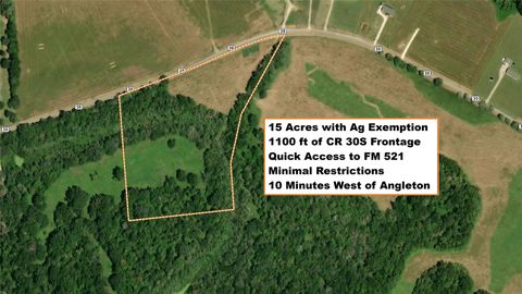 Photo of Lot B County Road 30s, Angleton, TX 77515 (MLS # 48224400)