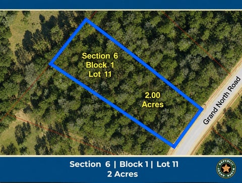 Vacant Land For Sale - 11756 Grand North Road<br/> Montgomery County, Willis, TX 77378