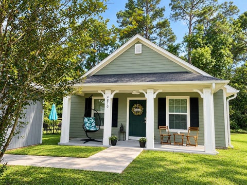 Photo of 4810 Pecan Lane, Old River-Winfree, TX 77535 (MLS # 72936436)