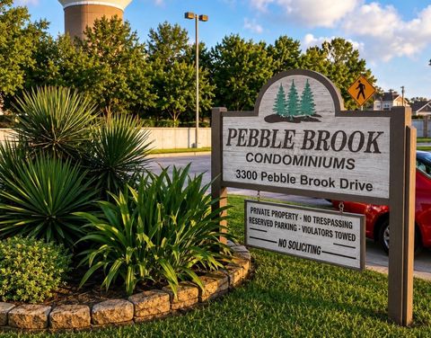 Condo For Sale - 3300 Pebblebrook Drive #75<br/> Seabrook, TX 77586