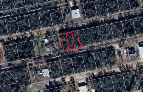Vacant Land For Sale - 0000 Bonanza Lane<br/> Hilltop Lakes, TX 77871