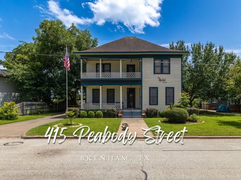 Photo of 415 Peabody Street, Brenham, TX 77833 (MLS # 16457288)