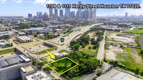 Vacant Land For Sale - 1111 Hardy Street<br/> Houston, TX 77020