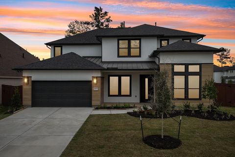 Photo of 16127 Rustling Woods Road, Conroe, TX 77302 (MLS # 21705101)