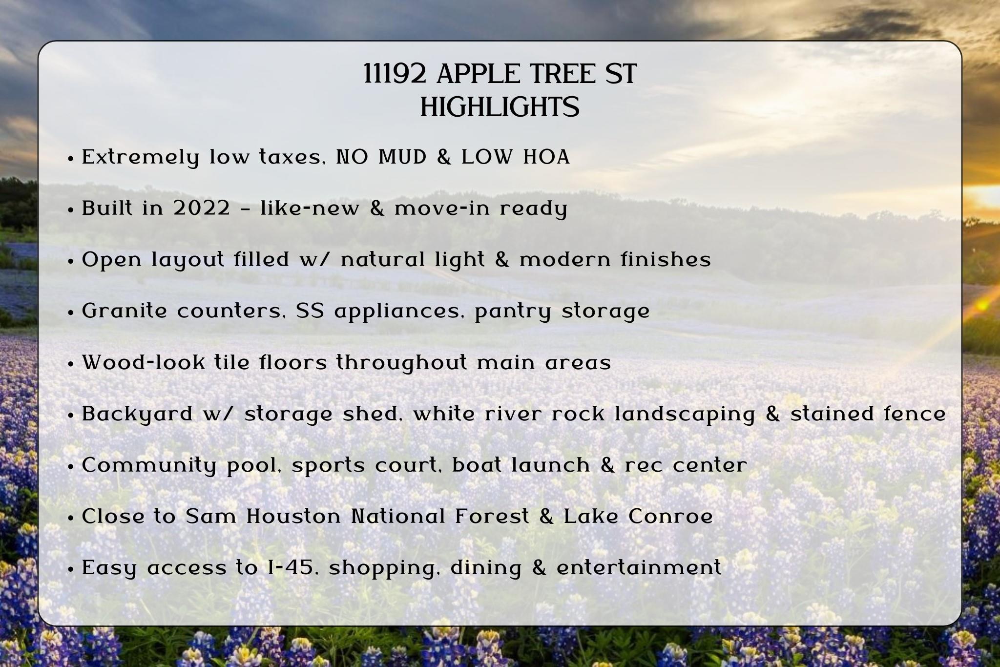 11192 Apple Tree Street