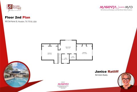 Tiny photo for 963 Del Norte Street, Houston, TX 77018 (MLS # 18328821)