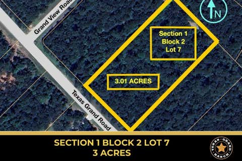 Vacant Land For Sale - 1-2-7 Texas Grand Road<br/> Huntsville, TX 77340