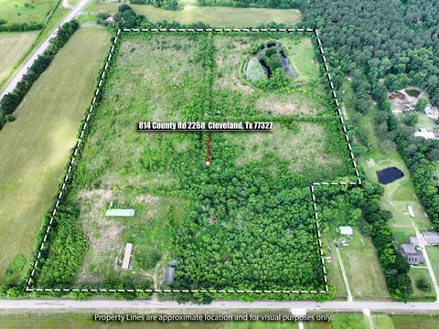 Photo of 824 County Road 2268 Road, Cleveland, TX 77327 (MLS # 57717650)