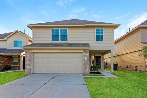 Photo of 5411 Gouldburn River Drive, Katy, TX 77449 (MLS # 79918873)