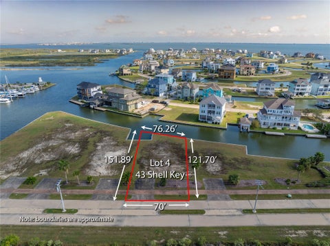 Vacant Land For Sale - 43 Shell Key<br/> Galveston County, Hitchcock, TX 77563
