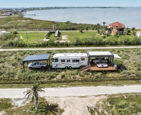 Photo of 1110 Gulf Supply Road, Bolivar Peninsula, TX 77617 (MLS # 69558731)