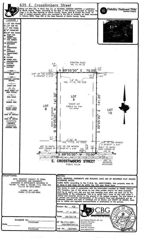 Photo of 635 E Crosstimbers Street, Houston, TX 77022 (MLS # 45509713)