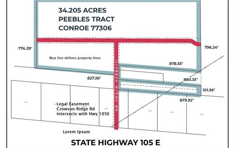 TBD # Crowson Ridge Road Conroe TX 77306