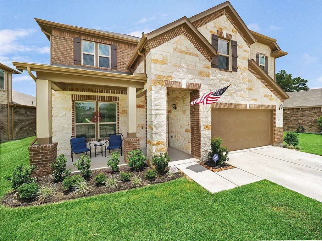 Photo of 5907 Rivergrove Park Drive, Humble, TX 77346 (MLS # 46086648)