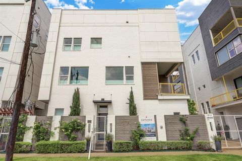 Photo of 1211 Hickory Street #A, Houston, TX 77007 (MLS # 83855255)