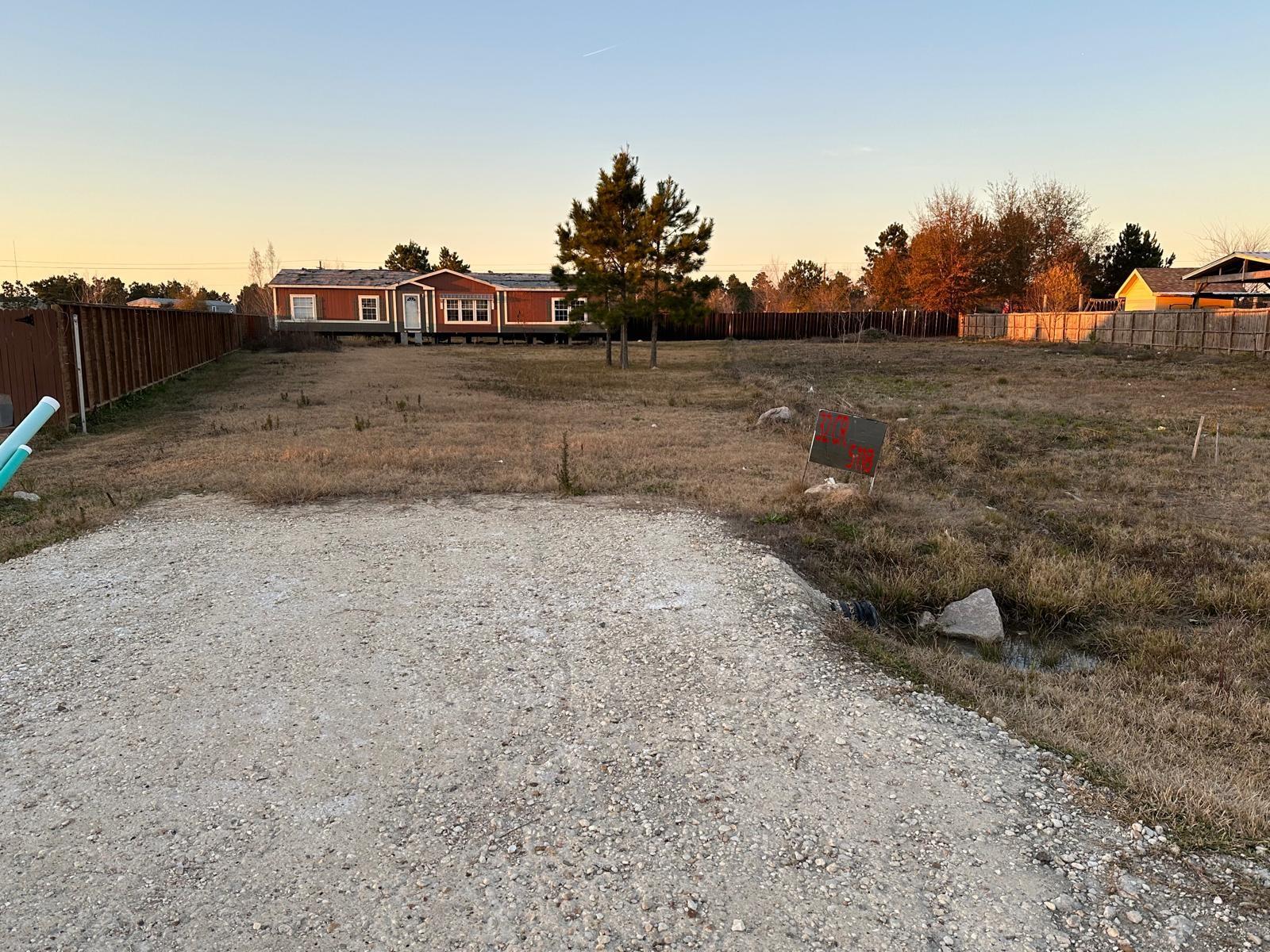 Beautiful, cleared lot with utilities available.