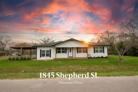 Photo of 1845 Shepherd Street, Hempstead, TX 77445 (MLS # 65336694)