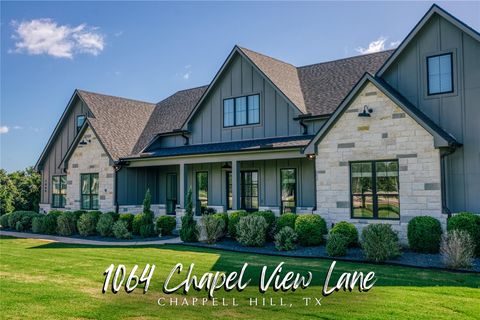 Photo of 1064 Chapel View Lane, Chappell Hill, TX 77426 (MLS # 11874563)