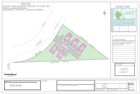 Vacant Land For Sale - 6906 Apache Street<br/> Houston, TX 77028