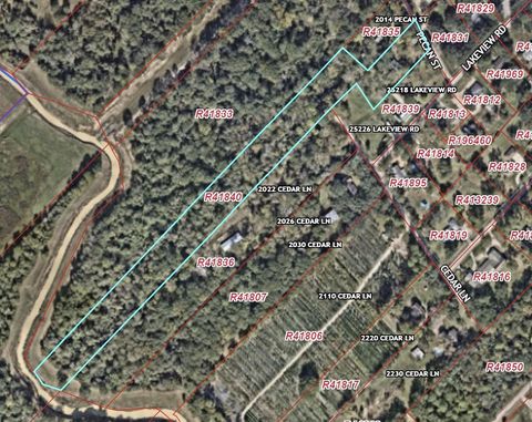 Vacant Land For Sale - 2022 Pecan Street<br/> Katy, TX 77494