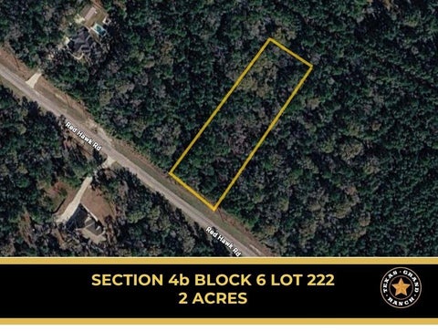 Vacant Land For Sale - 4B-6-222 Red Hawk Road<br/> Huntsville, TX 77340