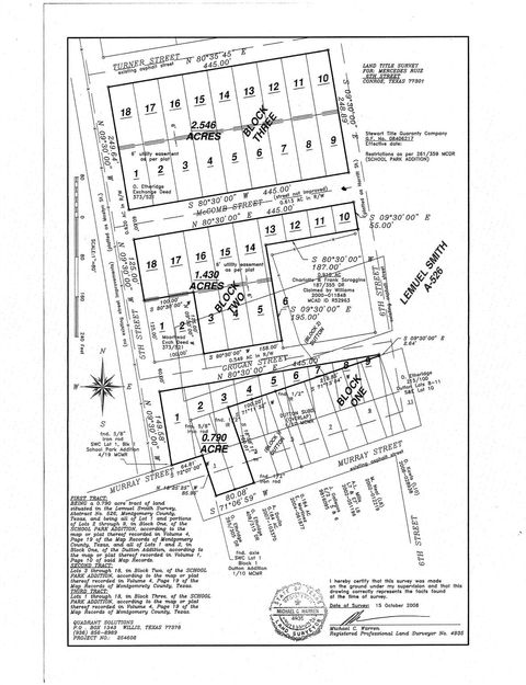 Photo of 705 N 6th Street, Conroe, TX 77301 (MLS # 93312176)