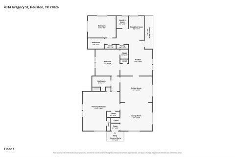 Tiny photo for 4314 Gregory Street, Houston, TX 77026 (MLS # 5655619)