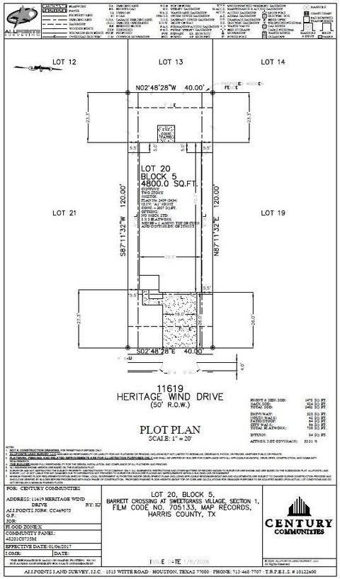 Tiny photo for 11619 Heritage Wind Drive, Crosby, TX 77532 (MLS # 62734301)