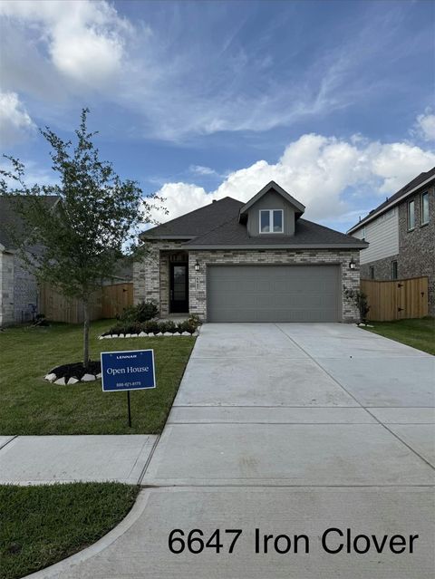 Photo of 6647 Iron Clover Drive, Katy, TX 77493 (MLS # 57974098)